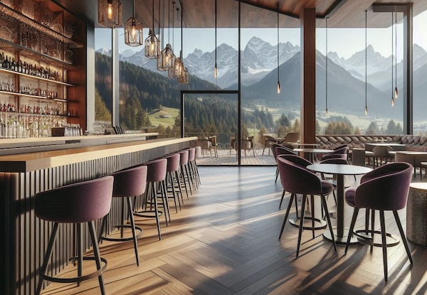 Entwurf Restaurant, KI-basiertes Konzept